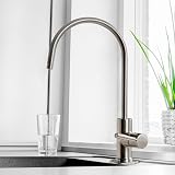 iSpring GA1-BN Brushed Nickel Water Filter Designer Faucet 14oz Solid Brass view 5