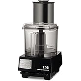 Waring Food Processor with 2.5 Quart Capacity | 2.5 Quart Capacity, 3/4 Horsepower Motor, Vegetable Chopper for Professional Kitchens