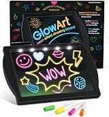 Marvin's Magic Glow Art LED Drawing Board for Children Neon Colour Pens