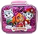 Nickelodeon Girls' Paw Patrol Pals Fully Insulated Lunch Bag, Pink