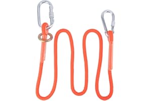 Safety Fall Arrest Harness, Durable 1.6M Aerial Work Harness Lightweight Design for Construction Workers Roofers Electricians