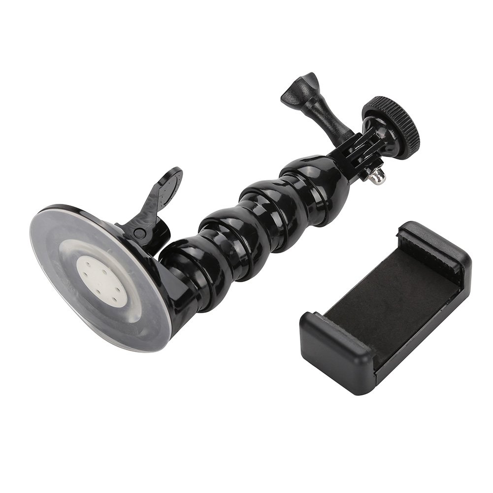 Socobeta Phone Holder Suction Car Mount Suction Cup Sucker Bracket with Mobile Phone Holder Action Camera Accessories