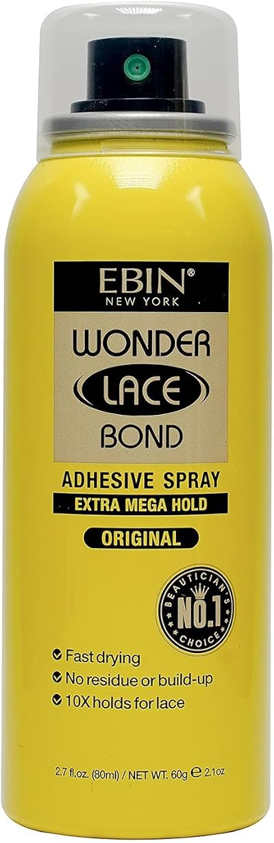 EBIN NEW YORK Wonder Lace Bond Spray 80ml Extra Mega Hold Original