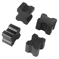 Pack of 8 Heavy Duty Rubber Coil Spring Booster