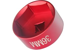 Felisbieti 3/8" Drive 36mm Oil Filter Socket wrench Removal tool, low profile 6-point fits fuel filter/oil Filter Cap Isntallation&Removal.-36mm socket