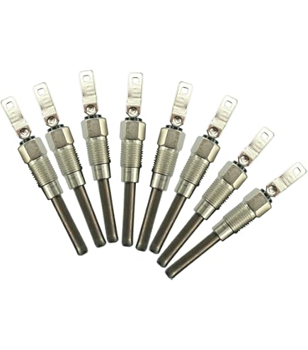 Lot De 8 Bougies De Préchauffage Diesel 12563554 Pour Chevrolet GMC Hummer 6.2L 6.5L 1982-2006