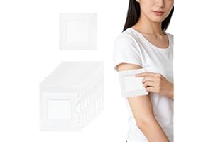 Sterile Adhesive Wound Dressing 10x10 cm, 20 Pack, Individually Wrapped, Highly Absorbent Non-Stick Pad, Breathable & Latex-F