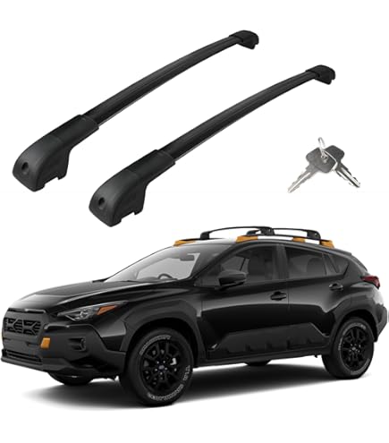 thumbnail image 2 of OCPTY Roof Rack Cross Bars Fit For Subaru Crosstrek 2024 Luggage Racks Rooftop Cargo Carrier Bag Luggage Kayak Canoe Bike Snowboard Skiboard 2 of 11