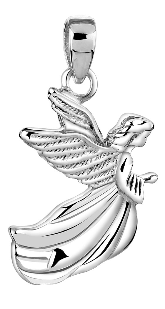 Nenalina Angel Pendant Polished for Women Necklace in 925 Sterling Silver, 361336-900