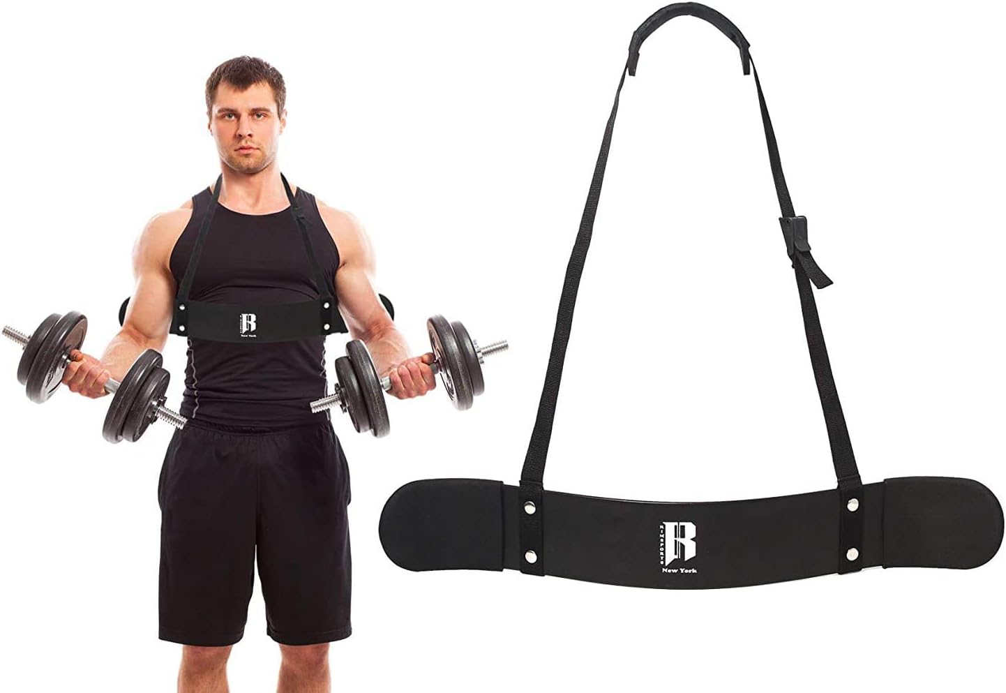 Arm Blaster for Biceps & Triceps, Bicep Blaster and Bicep Curl Support for Bodybuilding & Weight Lifting Bicep Isolator Heavy Duty Arm Blaster for Weight Lifting