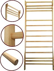 Durable Port Wood Stall Bar - Swedish Ladder with