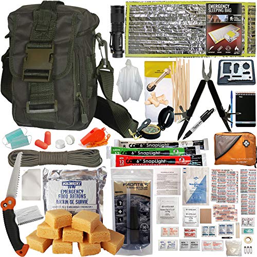 Survival Bug Out Bag. Emergency Zone Urban Survival 72Hour Bug Out/Go