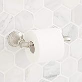 Signature Hardware 480491 Beasley Double Post Toilet Paper Holder