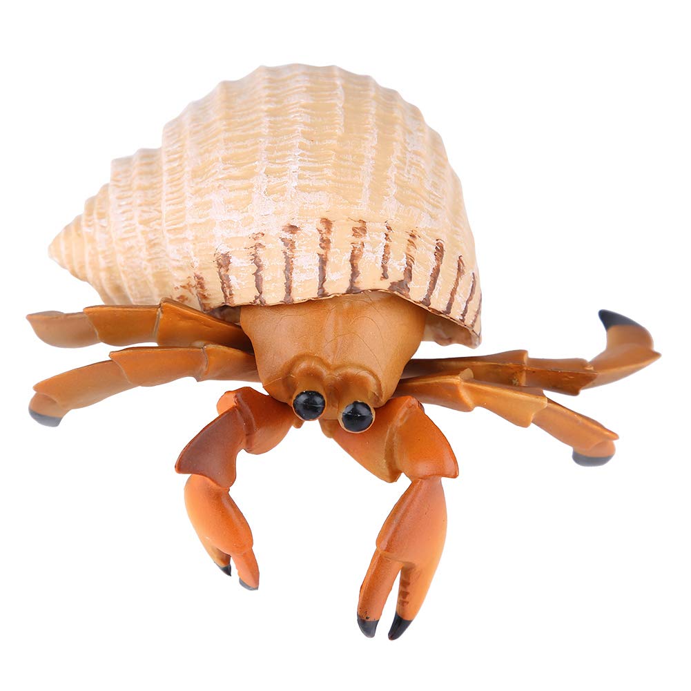 Garosa Hermit Crab Toy Educational Simulation Animal Marine Biological Model Realistic Gift Prop for Children Over Fourteen Years of Age