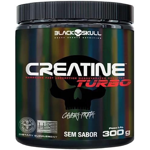 Creatina Monohidratada Black Skull 150g - Sem Sabor - Suplemento para Força, Performance e Hipertrofia Muscular - imagem 6