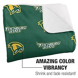 Fitchburg State University Blanket, 50"x60" Logo