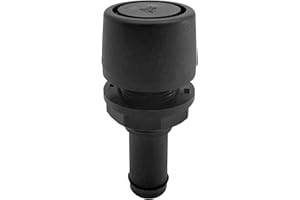 HogarTech Nylon for Fuel for Tank Vent Boats, Splash-Resistant Air Vent with 32x79 mm Dimensions, Easy Hose Clamp Installatio