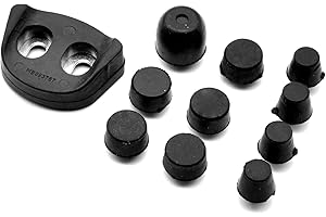 HAOTOM 11Pcs Back Door Tailgate Buffer Pad Bump Stop Shock Kit Rubber Compatible for Mitsubishi Pajero Montero V31 V32 V33 V43 1992-2006 MB893757 MB669479