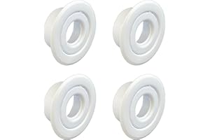 KNUPP CO. Recessed Fire Sprinkler Escutcheon 3/4 in. IPS - 2 Piece in White - Depth Adjustment Range up to 3/4 in. for Fire Sprinkler Trim
