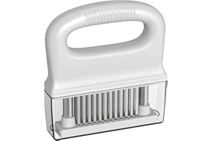 Meat Tenderizer Stainless Steel | Steak Tenderizer Tools Stainless Steel | Heavy Duty Machine with 48 Needle for Tenderizing 