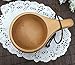 Nordic Style Handmade Finnish Kuksa Ancient Lapland Finland Style Wooden Cup (Classic-2 Holes)