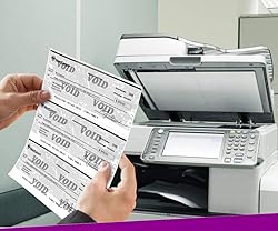 NextDayLabels - Blank Check Stock for