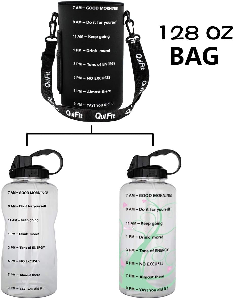 1 2 gallon water bottle with sleeve