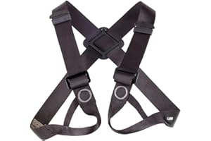 CAMP Figure 8 Chest Climbing Harness - Black