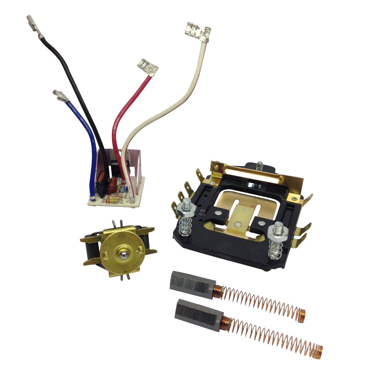 Speed Control Plate, Phase Board, Governor and Brushes. Compatible with 4.5QT and 5QT Stand Mixers.
