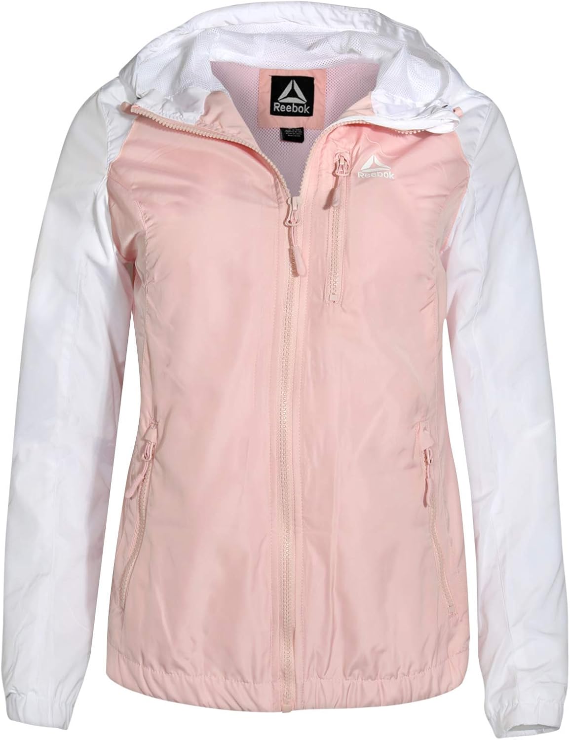 Reebok Women's Lightweight Windproof WaterResistant Hooded
