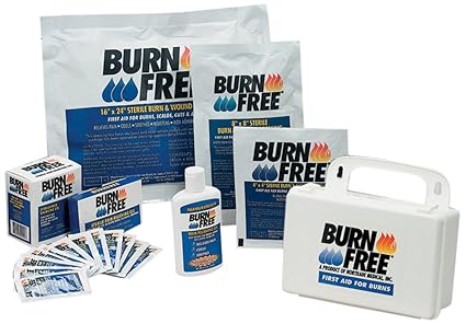 Burnfree Dressing 10 Cm X 10 Cm Pack Of 10 Amazon Co Uk Business Industry Science