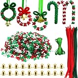 Hifunwu 1570 PCS Christmas Beaded Ornament Kit
