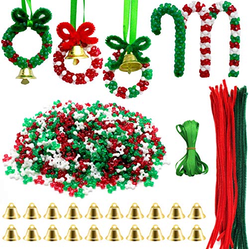 Hifunwu 1570 PCS Christmas Beaded Ornament Kit