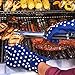 Finally! Heavy-Duty Women's Silicone Oven Mitts by Love This Kitchen | 2 Sizes Available in 9 Colors | Heat Resistant Gloves For Her Cooking, Baking & Barbecue Needs (1 Pair, M/L, Blue)