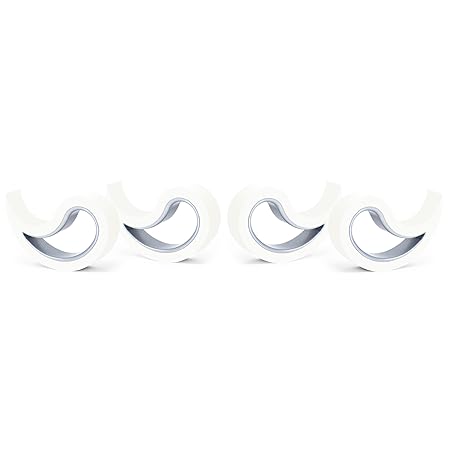 Stoppy Tür-/Fensterstopper STOPPI das Original Made in Germany 4er Set erhältlich in 14 Farben (Weiß)