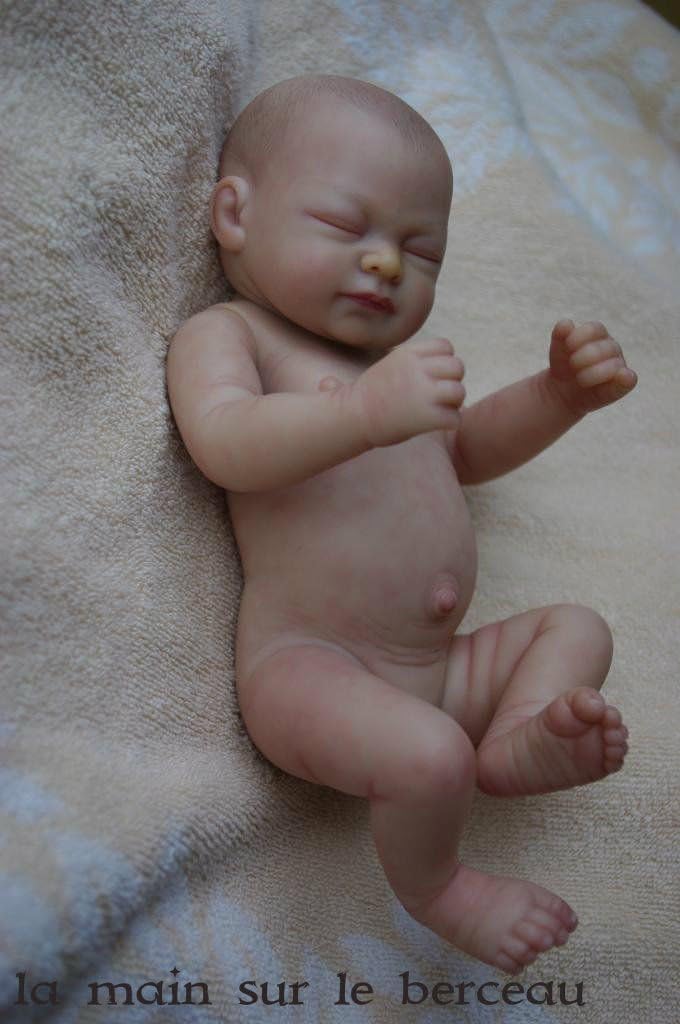 full body silicone baby unpainted