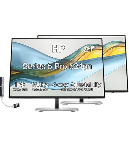 Amazon.com: HP Series 7 Pro 24 Inch WUXGA USB-C Computer Monitor