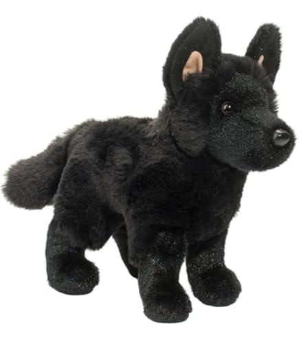 Amazon.com: Steiff Mike German Shepherd, Grey/Brown/Black : Toys