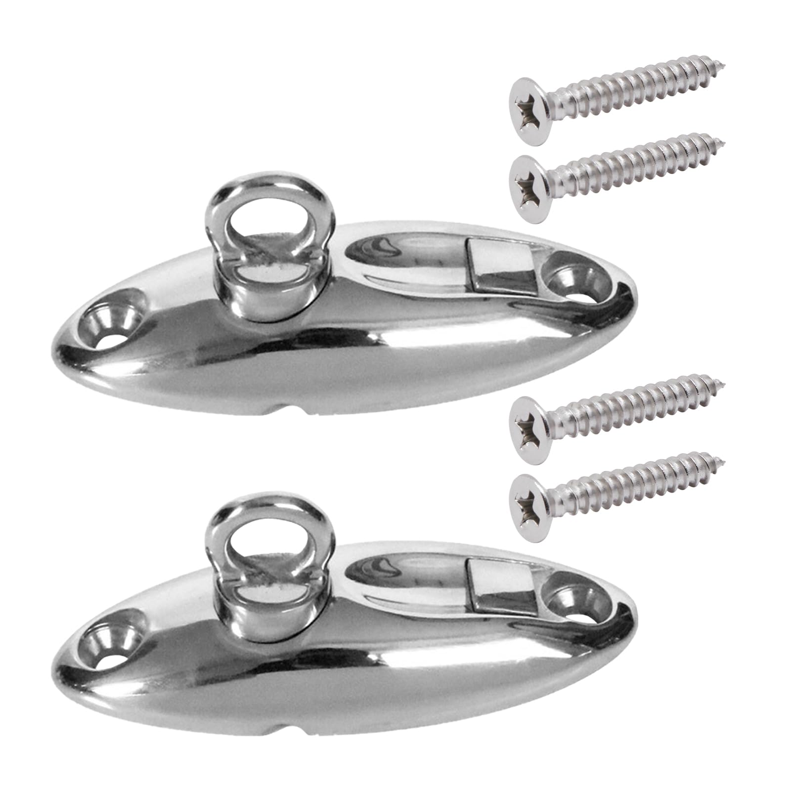 2 Set Quick Release Fender Hanger, 316 Stainless Steel Fender Quick Release Clip Marine Fender Holder Boat Fender Lock Kit Marine Grade Fender Accessories