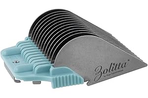 ZOLITTA Professional Pet Dog Grooming Wide Attachment Comb | #E 25mm 1" | For A5 Type Blade | Easy Snap-On Design