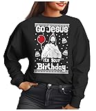 Tstars Go Jesus Ugly Christmas Sweatshirt for Women