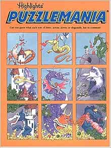 Puzzlemania Book 17: Children, Highlights for: 9780875347196: Amazon ...