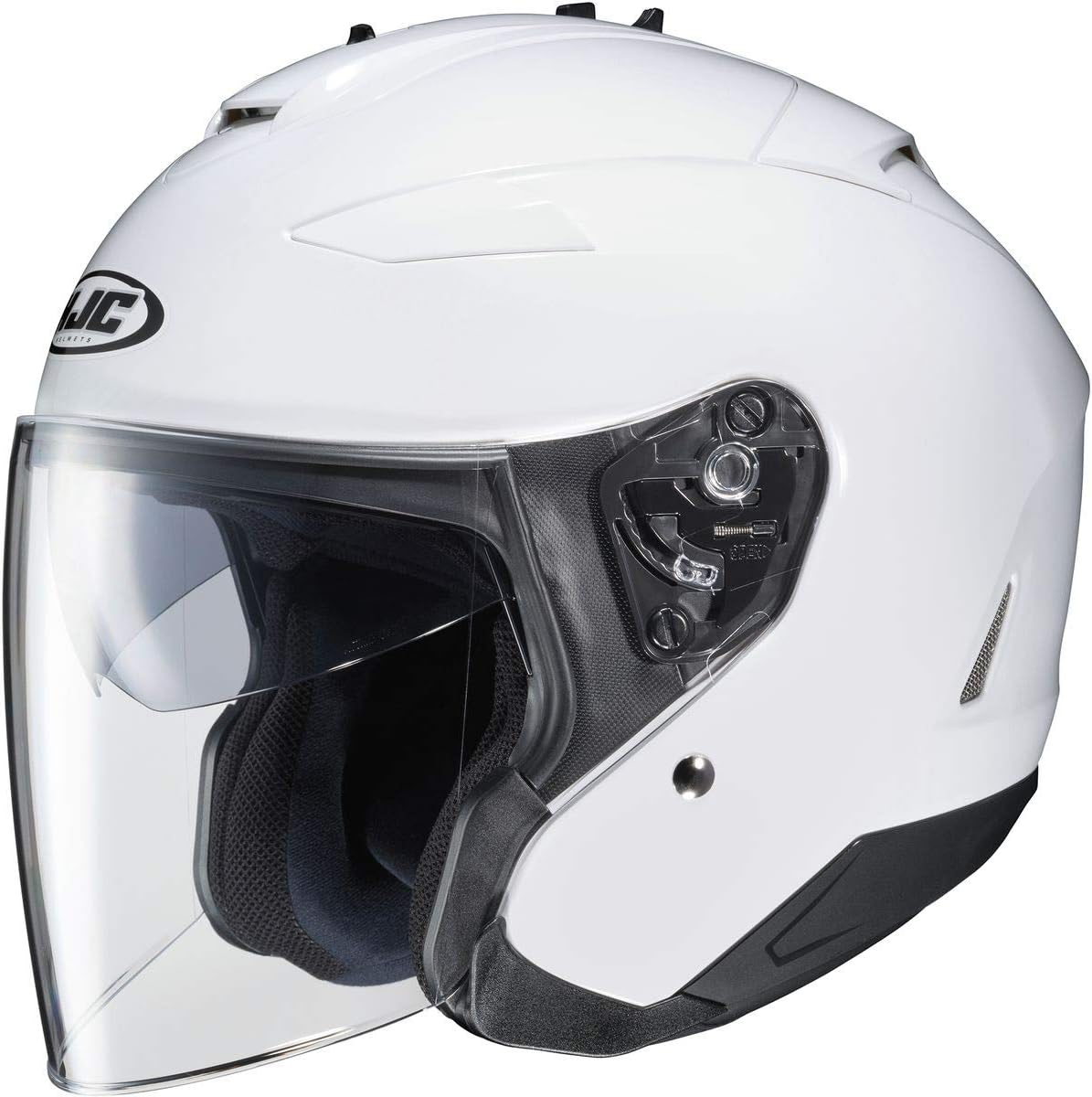 Amazon.com: HJC Solid Adult IS-33 II Cruiser Motorcycle Helmet - White
