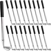 TIHOOD 25PCS Golf Ballpoint Pen Funny Sports Golfing Club Props Black Gel Ink for Students Coworkers Boss Office Dad