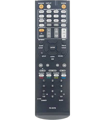 Amazon.com: New RC-898M RC898M Remote Control Compatible with