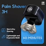 Skull Shaver Palm 3 Head & Face Shaver Ergonomic Waterproof Cordless 2024 view 2