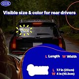 GEEKBEAR Baby on Board Car Sticker Reflective Weather-Resistant 20cm x 10.3cm view 6