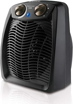 Tropicano 2400 Calefactor Eléctrico 2400W, Termostato, Ventilador
