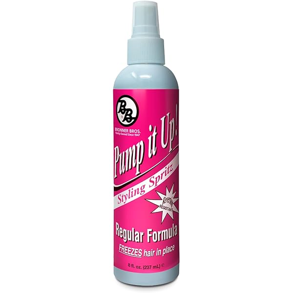 Amazon.com : Bronner Bros Pump It Up Spritz Gold 80% : Beauty