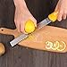 Cheese Grater & Zester, Stainless Steel Blade + Protective Cover - Cheese, Lemon, Chocolate & Vegetables Grater, Simi-Soft,Ergonomically Designed Handle for Comfort (yellow)